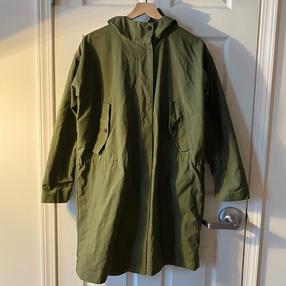 Everlane The City Anorak Hood Rain Coat Jacket M